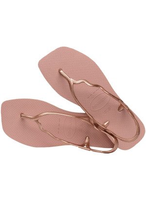 Soleil Beach Sandals Havaianas 4148977.1729 Crocus Rose/Gold