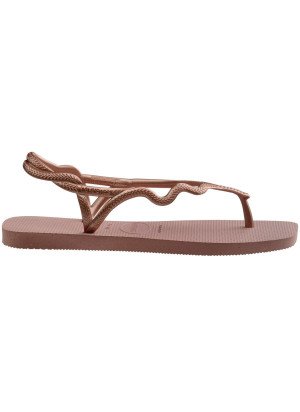 Soleil Beach Sandals Havaianas 4148977.1729 Crocus Rose/Gold