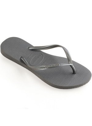 Slim Beach Flip Flops Havaianas 4000030.5178 Steel Grey