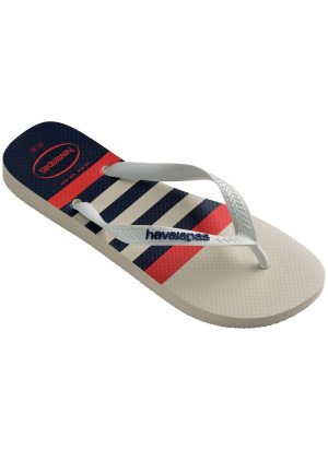 Chinelo De Praia Top Nautical Havaianas 4137126.6349 White