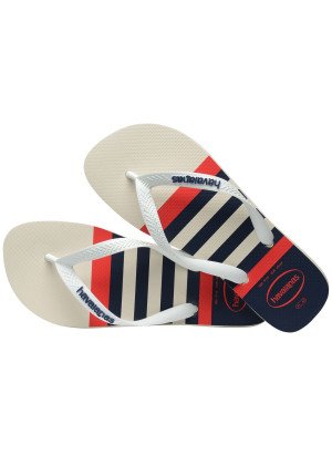 Chinelo De Praia Top Nautical Havaianas 4137126.6349 White