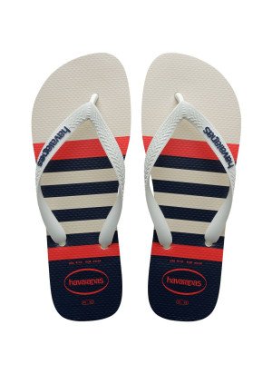 Chinelo De Praia Top Nautical Havaianas 4137126.6349 White