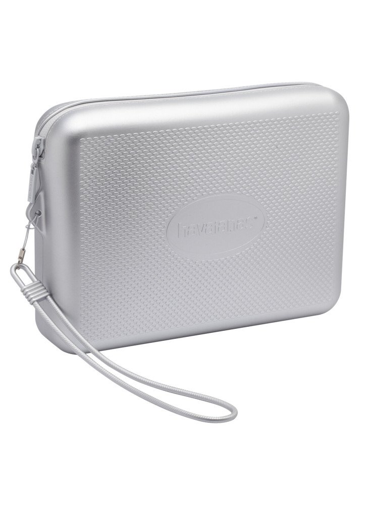 Beach Necessaire Metallic Bag Havaianas 4140561.9175 Bright Silver Beach Necessaire Metallic Bag Havaianas 4140561.9175 Bright Silver