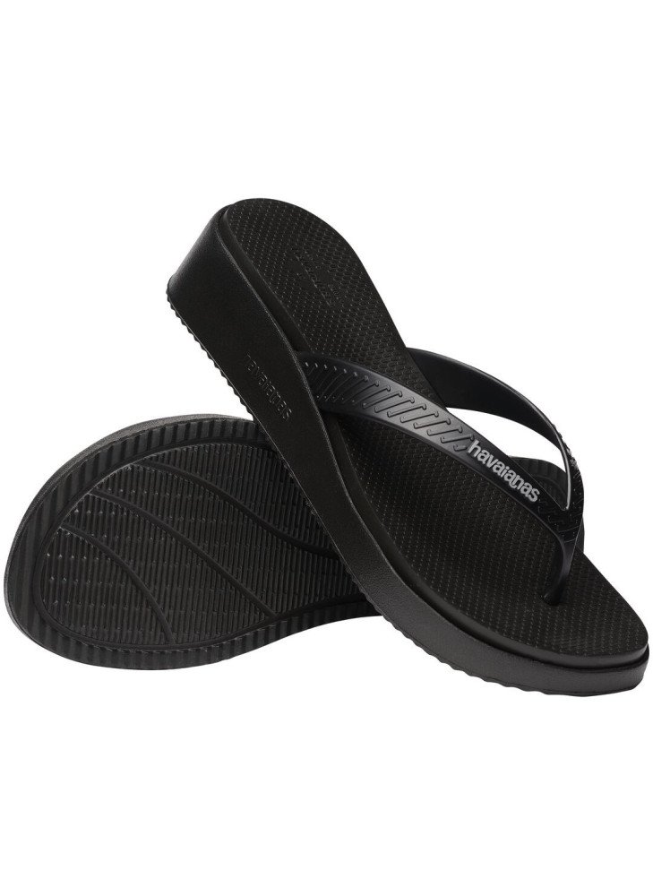 High Platform  Beach Flip Flops Havaianas 4149329.0090 Black