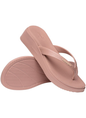 High Platform Beach Flip Flops Havaianas 4149329.3544 Crocus Rose