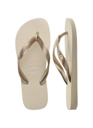 Top Tiras Senses  Beach Flip Flops Havaianas 4149375.0121 Beige