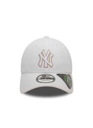 New York Yankees Repreve Outline 9FORTY Adjustable Cap New Era 60503402 White