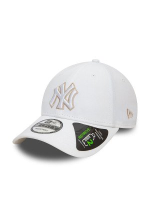 New York Yankees Repreve Outline 9FORTY Adjustable Cap New Era 60503402 White