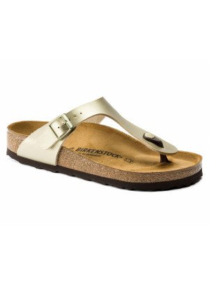 Sandália Gizeh Birko-Flor Birkenstock 1016108 Gold