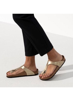 Sandália Gizeh Birko-Flor Birkenstock 1016108 Gold