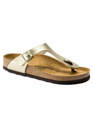 Sandália Gizeh Birko-Flor Birkenstock 1016108 Gold
