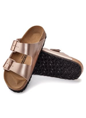 Sandália Arizona Birko-Flor Birkenstock 1023960 Gold