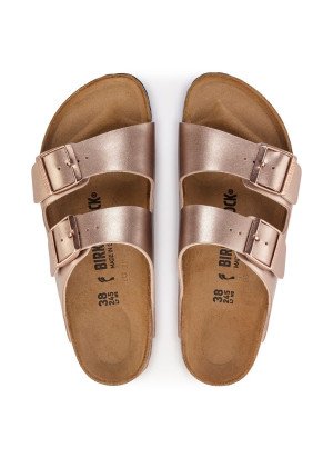 Sandália Arizona Birko-Flor Birkenstock 1023960 Gold