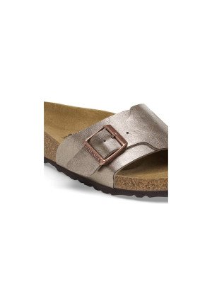 Sandália Catalina BS Birko Flor Birkenstock 1026622 Graceful Taupe
