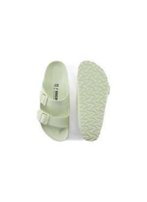 Arizona Essentials Beach Sandals  Birkenstock 1024691 Faded Lime