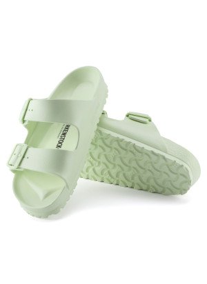 Arizona Essentials Beach Sandals  Birkenstock 1024691 Faded Lime