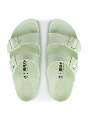 Arizona Essentials Beach Sandals  Birkenstock 1024691 Faded Lime