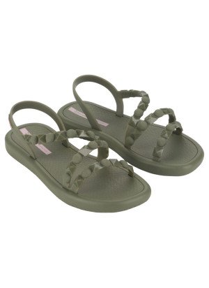 Meu Sol Flatform Beach Sandals Ipanema 27148.AV841 Green/Pink