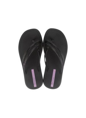 Chinelo De Praia Meu Sol Rasteira Ipanema 27133.AV906 Black/Lilac