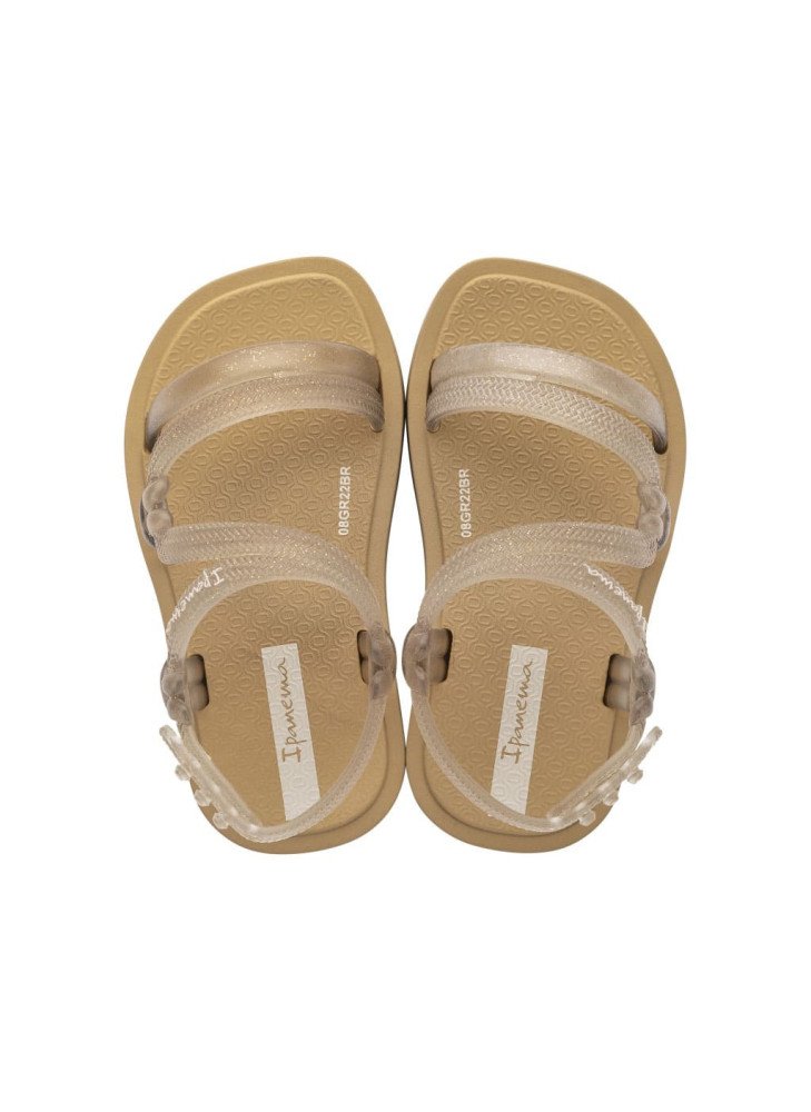 Solar Mais Baby Beach Sandals Ipanema 26988.AO752 Beige/Beige Tp Glitter