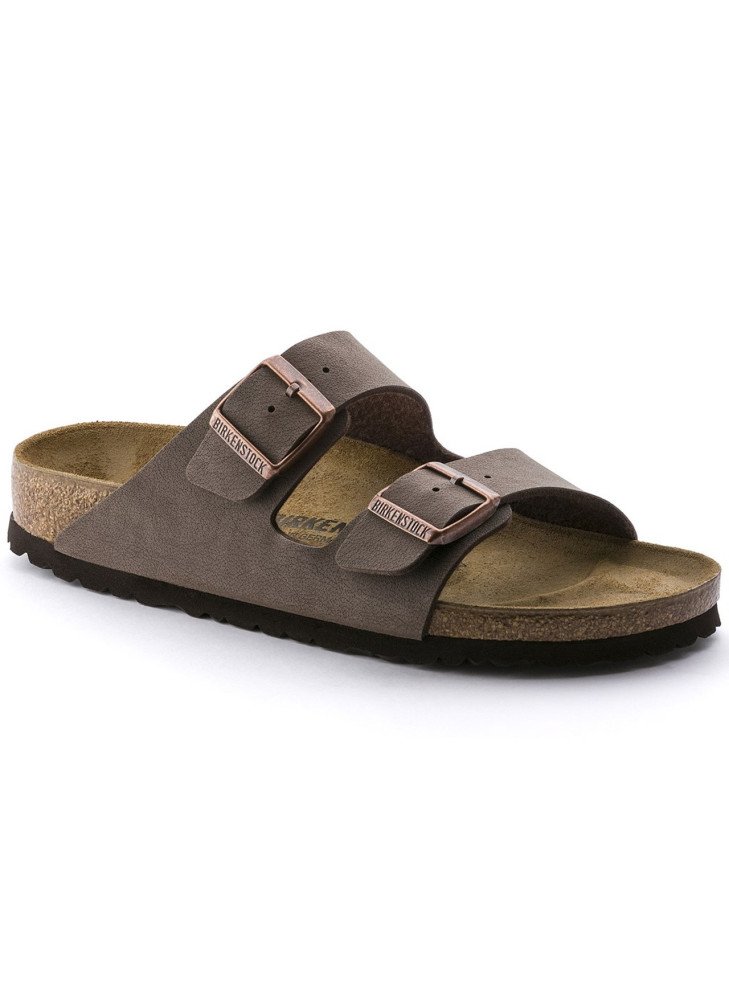 Arizona Birko-Flor Nubuck Sandal Birkenstock 151181 Mocha Arizona Birko-Flor Nubuck Sandal Birkenstock 151181 Mocha