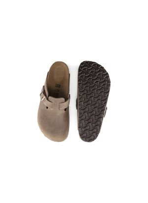 Sandália Boston Oiled Leather Birkenstock 960813 Tobacco Brown