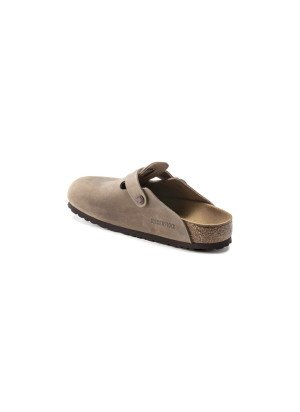 Boston Oiled Leather Sandal Birkenstock 960813 Tobacco Brown