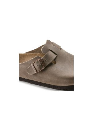 Boston Oiled Leather Sandal Birkenstock 960813 Tobacco Brown