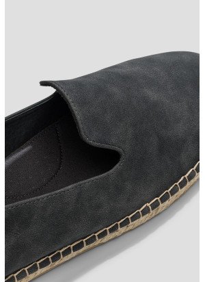 Moc Vegan Leather Espadrilles Paez  2436803H2901-001 Black