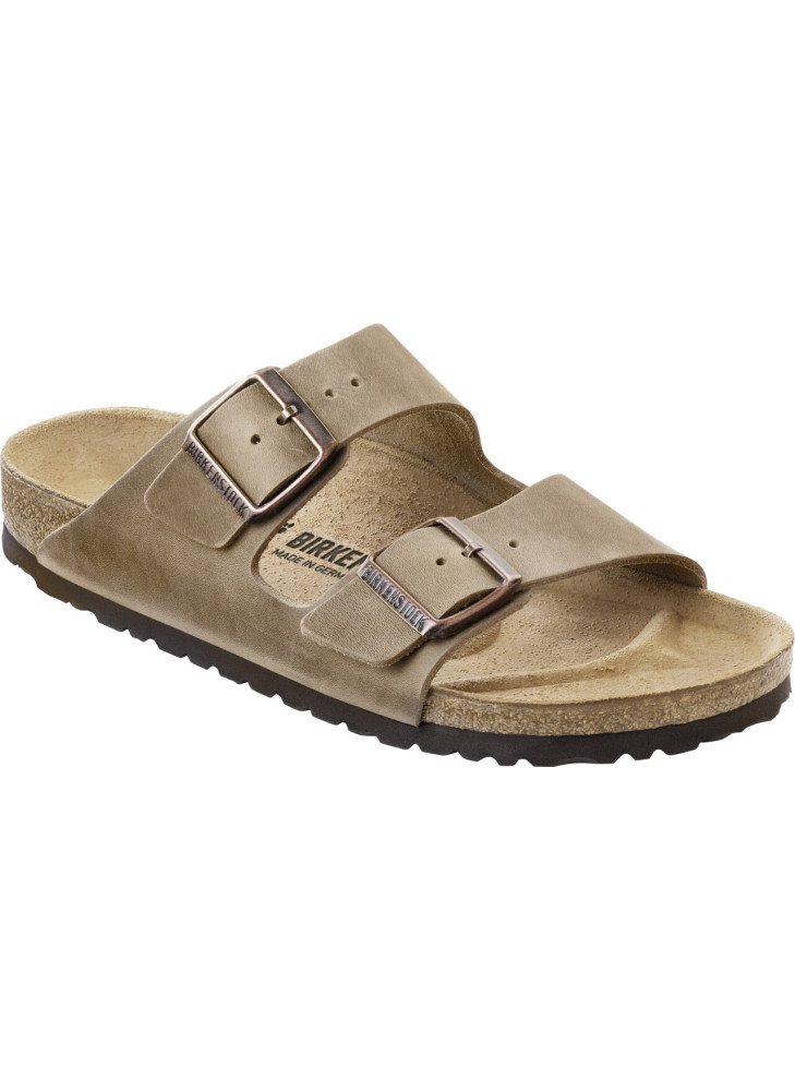 Sandália Arizona Arizona Oiled Leather Birkenstock 352203 Tobacco Brown