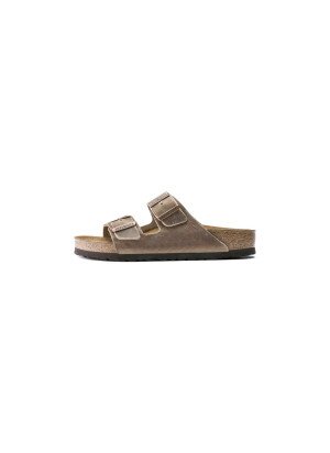 Sandália Arizona Oiled Leather Birkenstock 0352201 Tobacco Brown