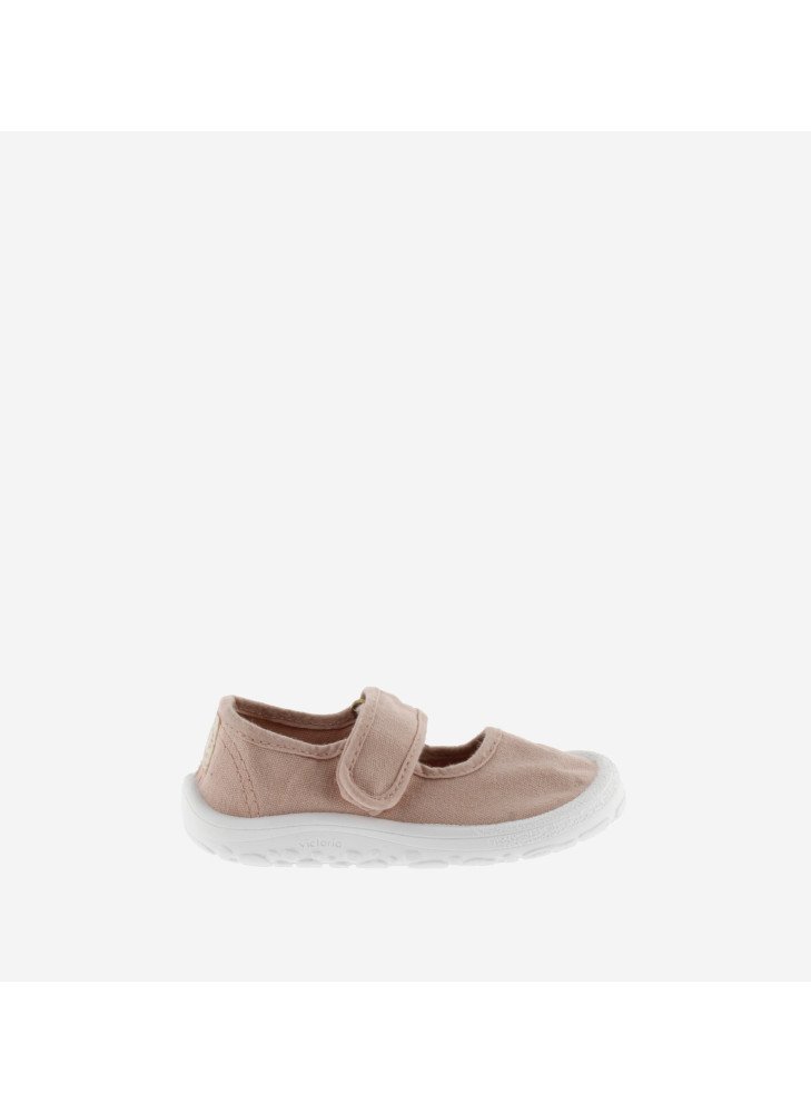 Sandália Mercedita Respetuosa Barefoot Bosco Lona Tintada Drec & Tira Victoria 1370109-BALLET Sandália Mercedita Respetuosa Barefoot Bosco Lona Tintada Drec & Tira Victoria 1370109-BALLET