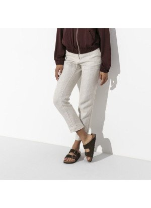 Sandália Arizona Soft Footbed Couro de Camurça 0951313 Moca