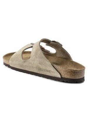 Arizona Soft Footbed Leather Suede Sandal 0951301 Taupe