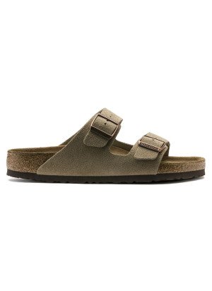 Arizona Soft Footbed Leather Suede Sandal 0951301 Taupe