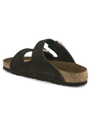 Sandália Arizona Soft Footbed Couro de Camurça 0951311 Moca