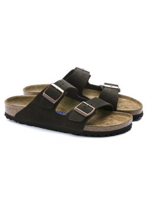 Sandália Arizona Soft Footbed Couro de Camurça 0951311 Moca