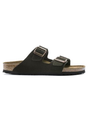 Sandália Arizona Soft Footbed Couro de Camurça 0951311 Moca