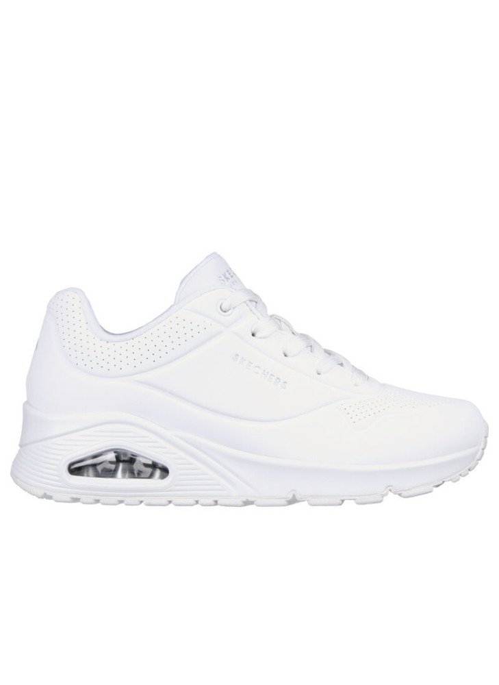Ténis Uno Stand On Air Skechers 73690-W White Ténis Uno Stand On Air Skechers 73690-W White