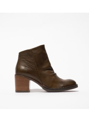 Bota BELL061FLY Fly London P211061-007 Velvet Military