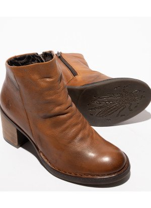 Bota BELL061FLY Fly London P211061-009 Velvet Cognac