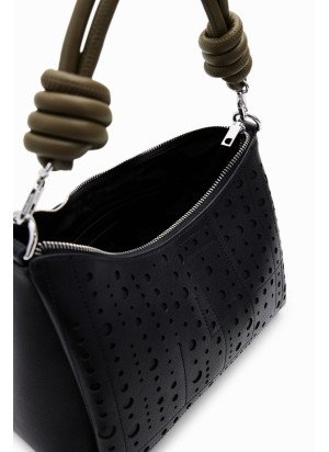 Bolsa com Relevos Desigual 24WAXPAB-2000 Preto