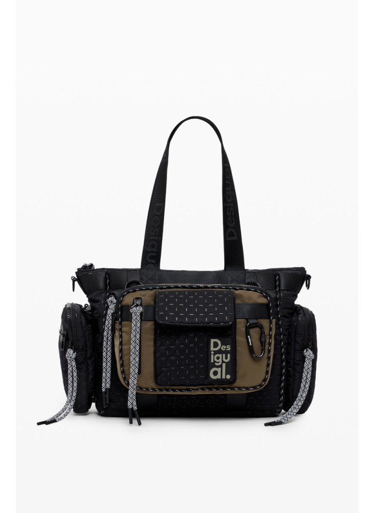 Bolsa Voyager Bowling XL Multiposição Desigual 24WAXY24-2000 Preto Bolsa Voyager Bowling XL Multiposição Desigual 24WAXY24-2000 Preto