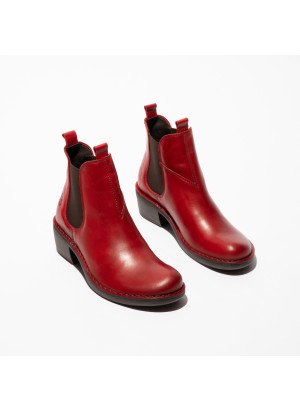 Bota MEME030FLY Fly London P211030-012 Rug Red