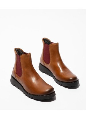 Bota SALV195FLY Fly London P143195-101 Rug Mid. Brown