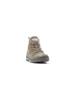 Bota PAMPA HI ZIP WL-DUSKY PALLADIUM 95982-377 Green