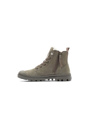 Bota PAMPA HI ZIP WL-DUSKY PALLADIUM 95982-377 Green