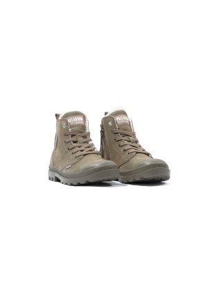 Bota PAMPA HI ZIP WL-DUSKY PALLADIUM 95982-377 Green
