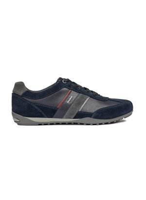 Weels Geox Shoes U52T5C-CF47J Navy/DK Burgundy