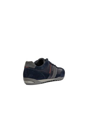 Weels Geox Shoes U52T5C-CF47J Navy/DK Burgundy